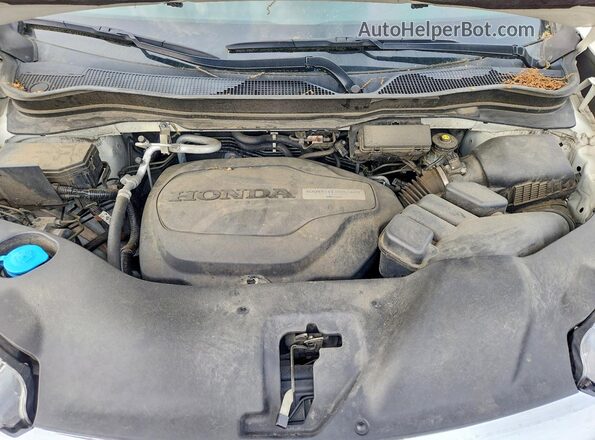 5FNYF6H60KB010593 2019 HONDA PILOT Белый Вид подкапотного пространства