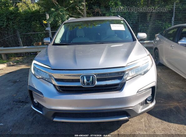 5FNYF6H60MB005087 2021 HONDA PILOT Silver Սարքավորումների վահանակի տեսք