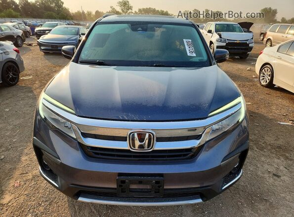 5FNYF6H60NB089073 2022 HONDA PILOT Gray Widok z przodu