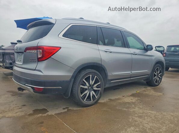 5FNYF6H61KB018007 2019 HONDA PILOT Silver Rear right