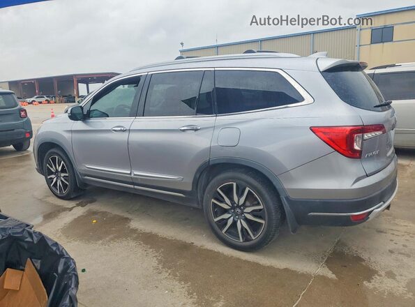 5FNYF6H61KB018007 2019 HONDA PILOT Silver Rear left