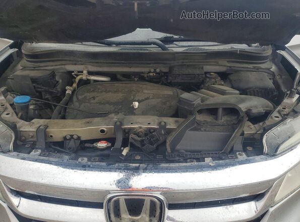 5FNYF6H61KB018007 2019 HONDA PILOT Silver Engine compartment view
