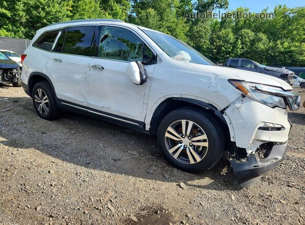 5FNYF6H61MB032718 2021 HONDA PILOT White Przód prawy