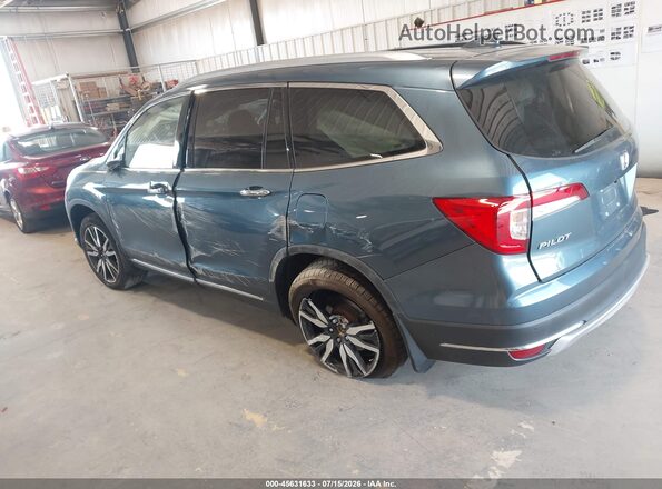5FNYF6H61NB024216 2022 HONDA PILOT Blue Задня ліва чверть