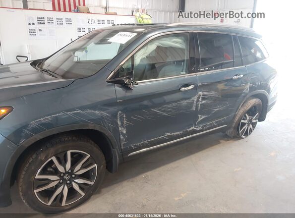 5FNYF6H61NB024216 2022 HONDA PILOT Blue Вид спереду