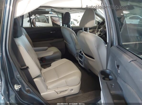 5FNYF6H61NB024216 2022 HONDA PILOT Blue Вид наклейки з VIN-кодом
