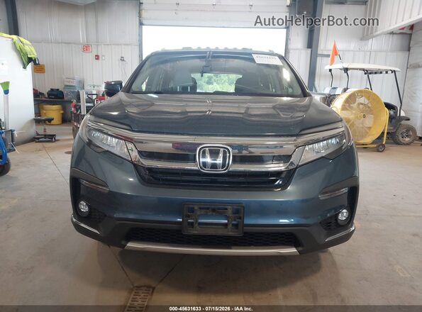 5FNYF6H61NB024216 2022 HONDA PILOT Blue Вид задньої частини салону