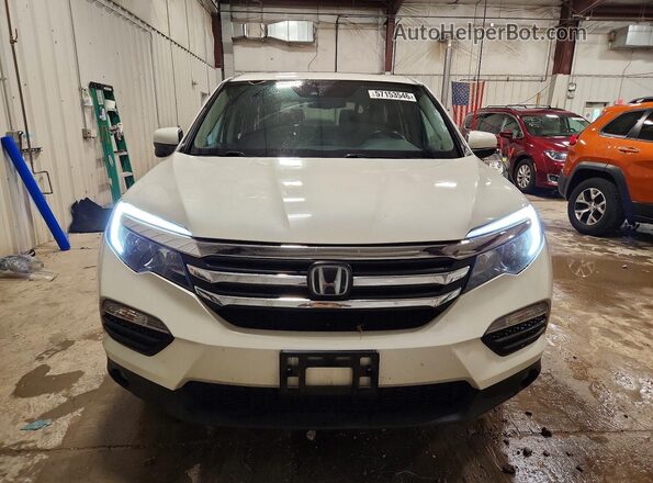 5FNYF6H63HB086284 2017 HONDA PILOT White Front view