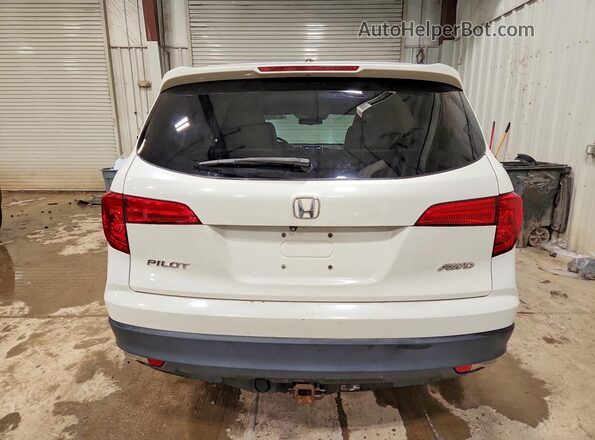 5FNYF6H63HB086284 2017 HONDA PILOT White Rear view