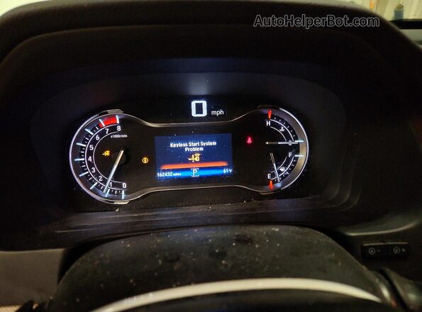 5FNYF6H63HB086284 2017 HONDA PILOT White Instrument cluster view