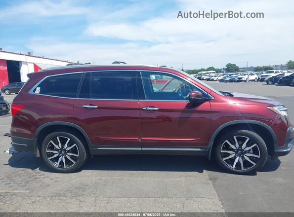 5FNYF6H63MB043509 2021 HONDA PILOT Maroon Սալոնի հետևի տեսք