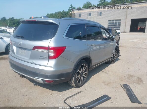 5FNYF6H64KB018843 2019 HONDA PILOT Silver უკანა მარჯვენა