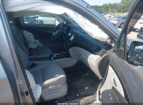 5FNYF6H64KB018843 2019 HONDA PILOT Silver წინა სალონის ხედი