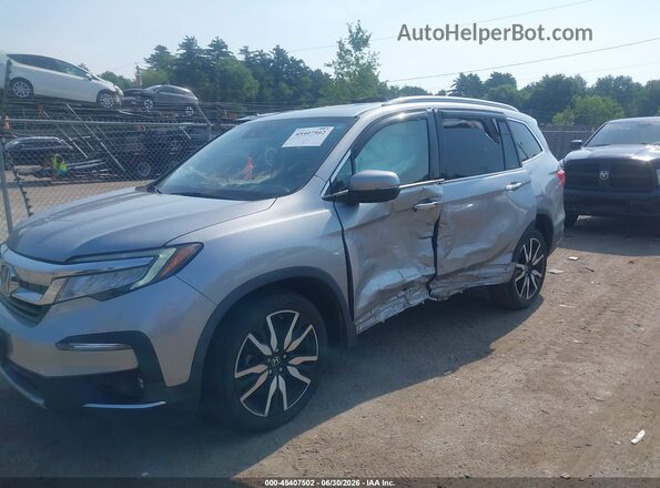 5FNYF6H64KB018843 2019 HONDA PILOT Silver წინა ხედი