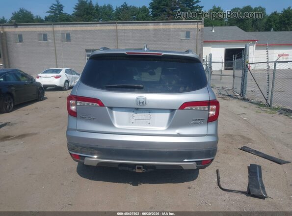 5FNYF6H64KB018843 2019 HONDA PILOT Silver 