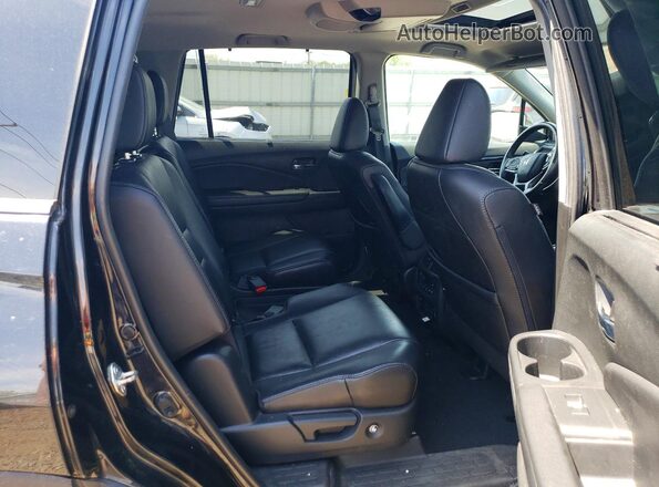 5FNYF6H64MB001463 2021 HONDA PILOT Black Вид задньої частини салону