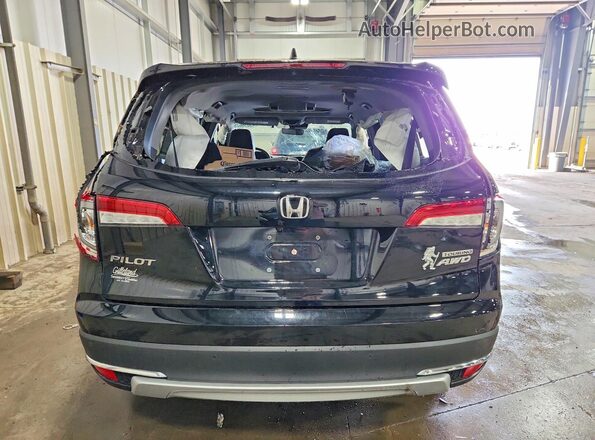 5FNYF6H65NB076531 2022 HONDA PILOT Black Vista trasera