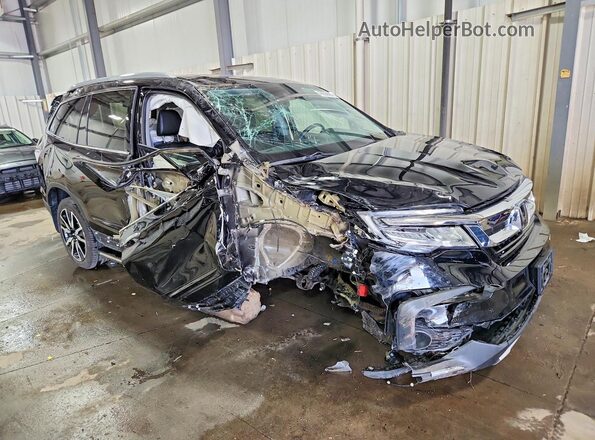 5FNYF6H65NB076531 2022 HONDA PILOT Black Delantero derecho