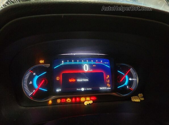 5FNYF6H65NB076531 2022 HONDA PILOT Black Vista del cuadro de instrumentos