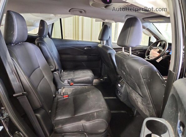 5FNYF6H65NB076531 2022 HONDA PILOT Black Vista interior trasera