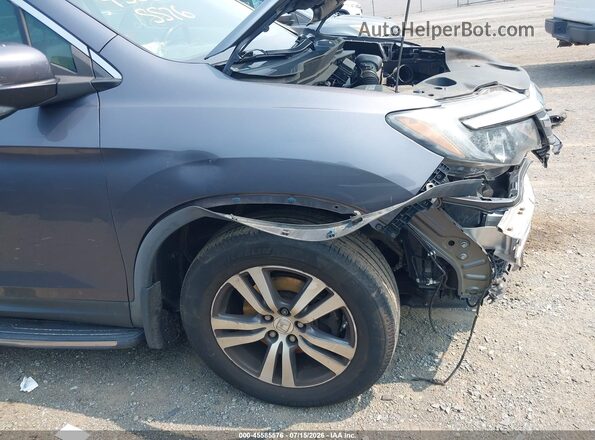 5FNYF6H66JB048702 2018 HONDA PILOT Серый Вид спереди