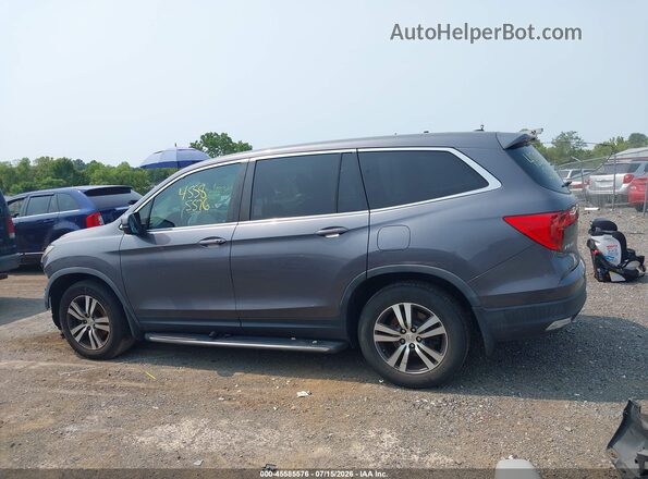 5FNYF6H66JB048702 2018 HONDA PILOT Серый 