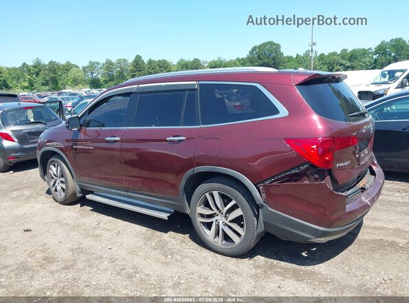 5FNYF6H67KB022501 2019 HONDA PILOT Burgundy Панорамний вид салону 360°