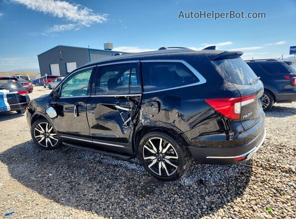 5FNYF6H67KB085064 2019 HONDA PILOT Black უკანა მარცხენა