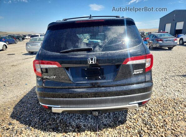5FNYF6H67KB085064 2019 HONDA PILOT Black უკანა ხედი