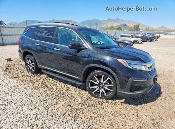 5FNYF6H67KB085064 2019 HONDA PILOT Black წინა მარჯვენა