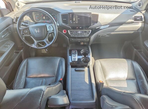 5FNYF6H67KB085064 2019 HONDA PILOT Black წინა პანელის ხედი
