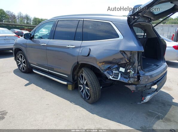 5FNYF6H68MB081768 2021 HONDA PILOT Gray Հետևի ձախ
