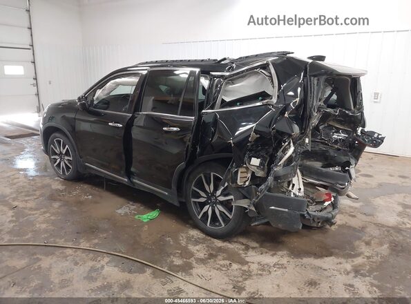 5FNYF6H69KB001195 2019 HONDA PILOT Black Trasero izquierdo