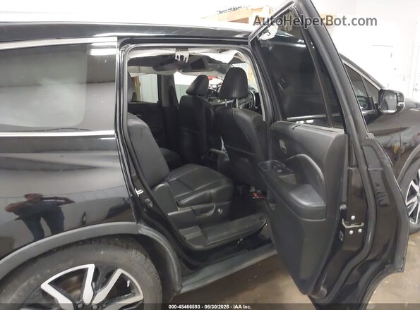 5FNYF6H69KB001195 2019 HONDA PILOT Black Vista de la etiqueta del VIN