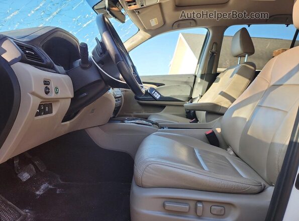 5FNYF6H69MB051565 2021 HONDA PILOT White Vista interior delantera
