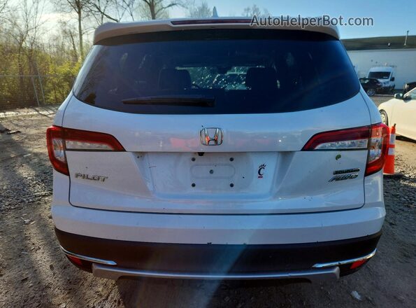 5FNYF6H69MB051565 2021 HONDA PILOT White Vista trasera