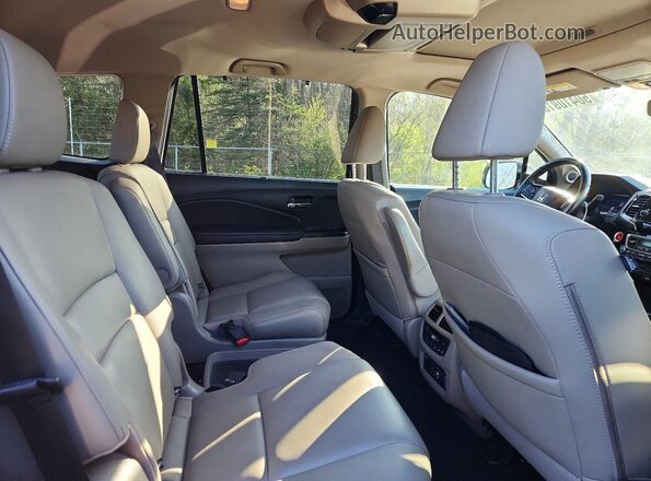 5FNYF6H69MB051565 2021 HONDA PILOT White Vista interior trasera