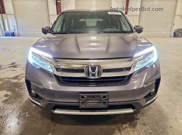 5FNYF6H6XKB007068 2019 HONDA PILOT Gray Vista frontal