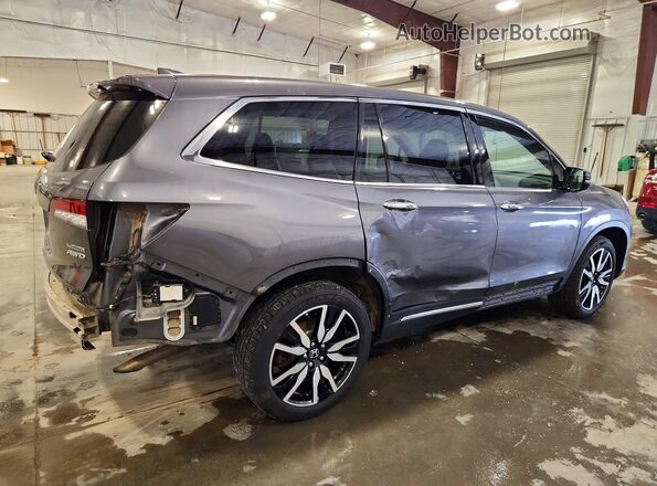 5FNYF6H6XKB007068 2019 HONDA PILOT Gray Trasero derecho