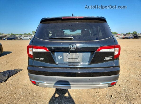 5FNYF6H6XKB049207 2019 HONDA PILOT Black უკანა ხედი