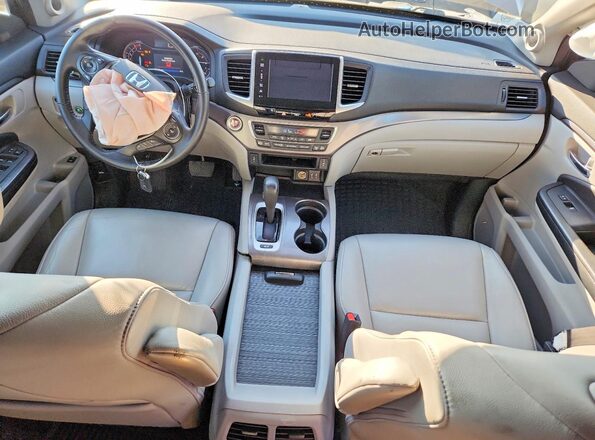 5FNYF6H71GB090051 2016 HONDA PILOT Серый Вид панели приборов