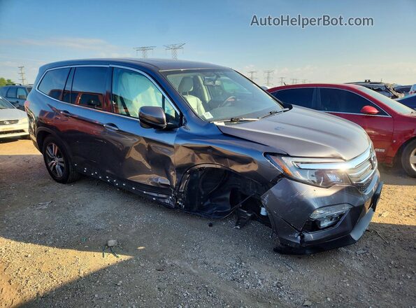 5FNYF6H71GB090051 2016 HONDA PILOT Серый Передняя правая четверть