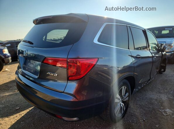5FNYF6H71GB090051 2016 HONDA PILOT Серый Задняя правая четверть