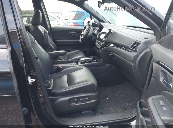 5FNYF6H72NB047870 2022 HONDA PILOT Black Вид салону спереду