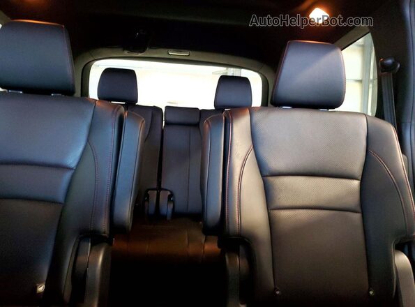 5FNYF6H73NB040443 2022 HONDA PILOT Blue Вид задніх сидінь