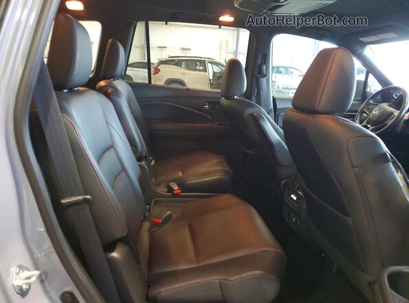 5FNYF6H73NB040443 2022 HONDA PILOT Blue Вид задньої частини салону