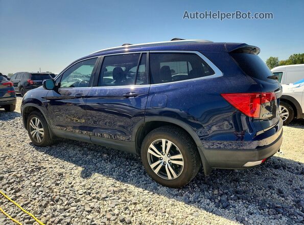 5FNYF6H75HB034194 2017 HONDA PILOT Blue Հետևի ձախ