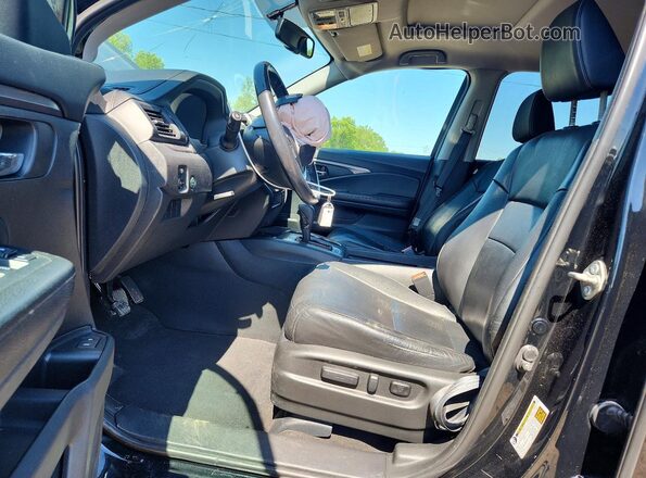5FNYF6H76HB048377 2017 HONDA PILOT Black Սալոնի դիմացի տեսք