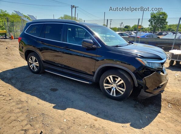 5FNYF6H76HB048377 2017 HONDA PILOT Black Առջևի աջ