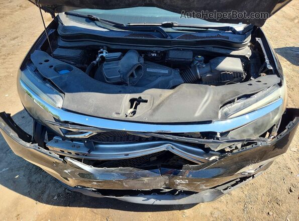 5FNYF6H76HB048377 2017 HONDA PILOT Black Շարժիչի բաժամունքի տեսք